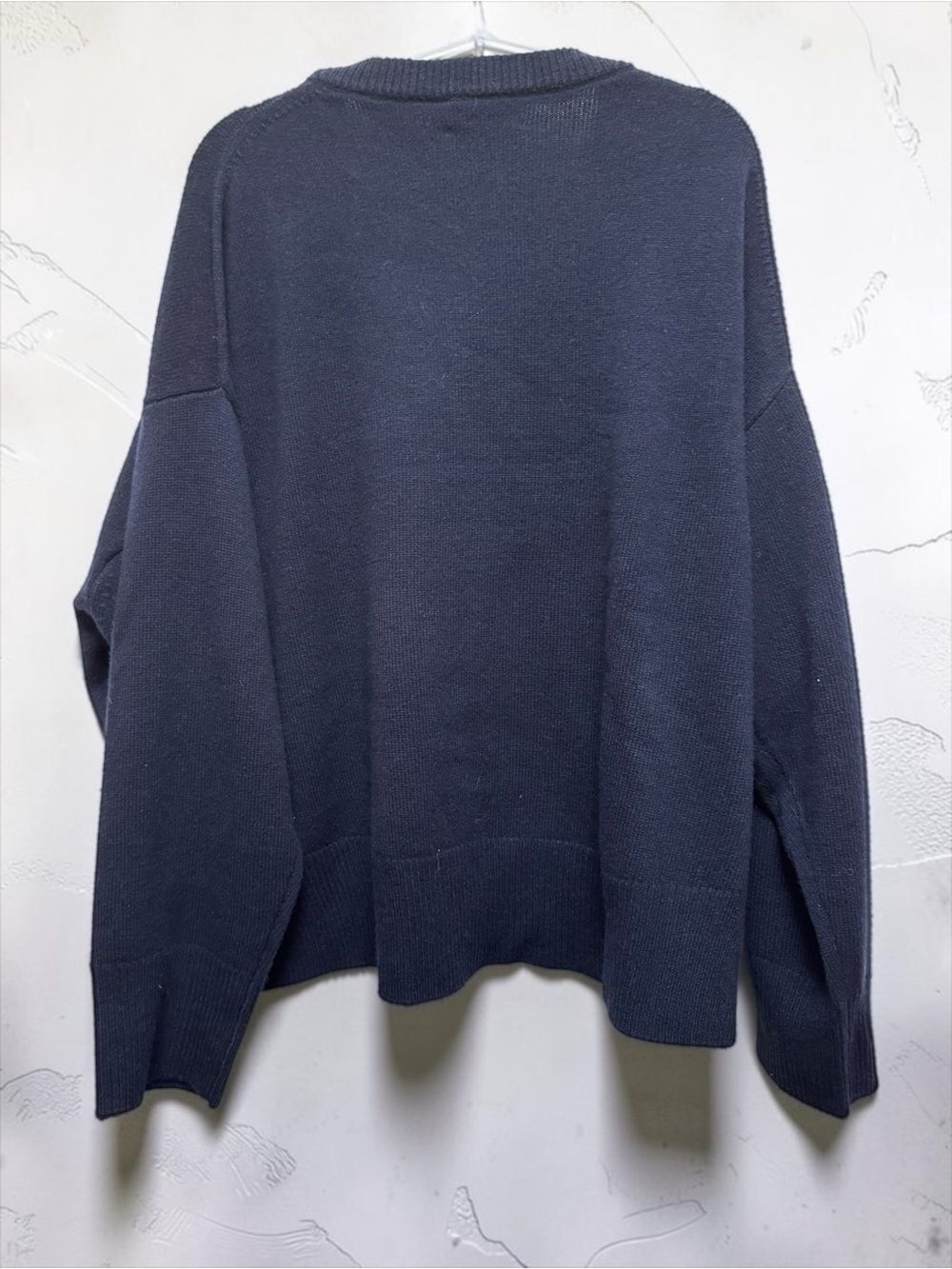 J. Crew Collection Cashmere Sweater with Intarsia Print Cherries Oversized NWT - Picture 5 of 12